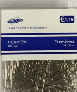ATTACHE TOUT 100P 26MM LEXRO 100PCES