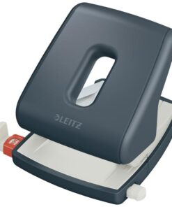 PERFORATEUR LEITZ COSY GRIS VELOURS - 30 FEUILLES