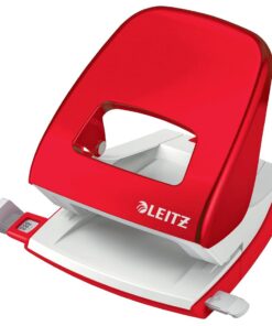 PERFORATEUR LEITZ WOW ROUGE
