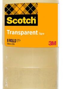 SCOTCH 508 - 8X 19MM X 33M RECHARGE ADHESIF TRANSPARENT