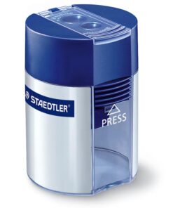 TAILLE CRAYONS METAL STAEDTLER DOUBLE CONTENER RESERVOIR