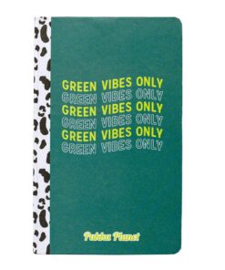 PUKKA PLANET CARNET GREEN VIBE GREEN VIBES ONLY - FSC - 192 PAGES