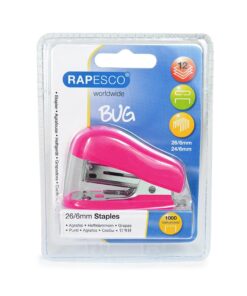 AGRAFEUSE 24/6 BUG ROSE RAPESCO