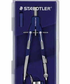 STAEDTLER COMPAS MARS 55201 VIS CENTRALE - PRECISION +ADAPTATEUR CRAYON + MINES