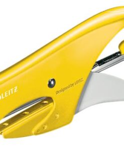 AGRAFEUSE PINCE WOW JAUNE LEITZ - N°10 - ±15fls - METAL