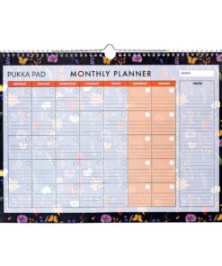 PUKKA PAD PLANNER NOIR 42 X 30CM - 12 FEUILLES