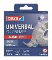 TESA DOUBLE FACE REMOVABLE REPOSITIONNABLE - NANO POWER 3 METRES X 30MM