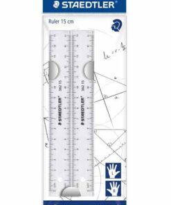 2 LATTES PLAST. STAEDTLER 15CM