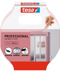 TESA MASQUAGE SURFACE DELICATE 25M X 25MM - PAPIER PEINT PLATRE