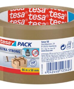 TESA ULTRASTRONG 50X66M BRUN PVC & SILENCIEUX 30KG