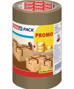 TESA HAVANE TOUR 3 RLX 50X66M ROULEAUX ADHESIF POLYPRO PROMO ROULEAUX BRUN