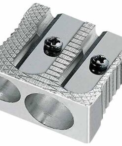 TAILLE-CRAYON METAL DOUBLE BL