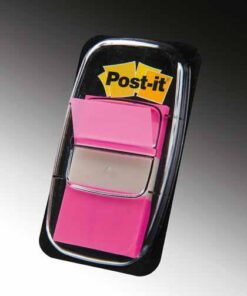POST-IT INDEX ROSE CLAIR 50 INDEX 25X44MM
