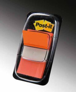 POST-IT INDEX 680 ORANGE 50 INDEX 25X44MM