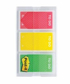 POST-IT INDEX TO DO 60 INDEX 23.8X43.2MM 3 COULEURS 20 INDEX / COULEUR