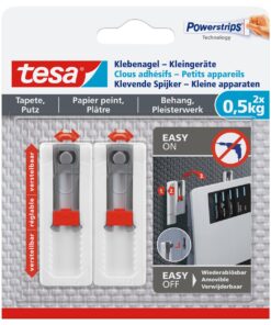 CLOU ADHESIF PETITS APPAREILS TESA - 2X 0.5KG PAPIER PEINT - PLATRE