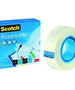 SCOTCH REMOVABLE 811 19X33M IDEAL POUR LE MONTAGE REPOSITIONNABLE