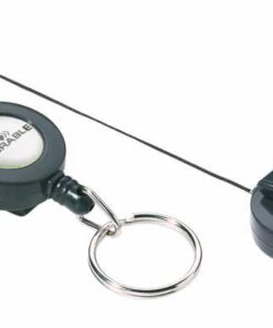 DURABLE  YOYO  ANNEAU ACIER ENROULEUR POUR BADGE