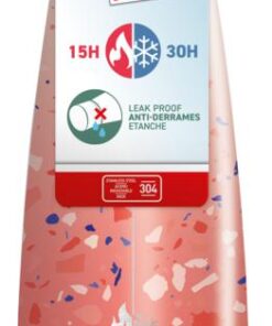 GOURDE MAPED TERRAZZO 500ML INOX