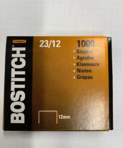 AGRAFES BOSTITCH 23/12 - 1000P GALVA 1MM POUR B310