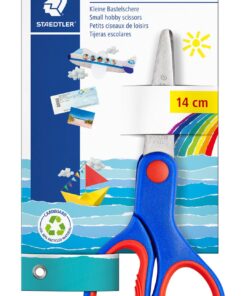 CISEAUX STAEDTLER 14CM BT RD BOUTS RONDS DROITIER
