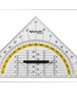 EQUERRE GEO WESTCOTT 22CM POIGNEE