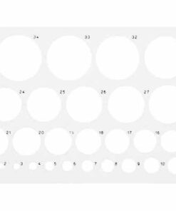 GABARIT DE CERCLES ARISTO 1-35