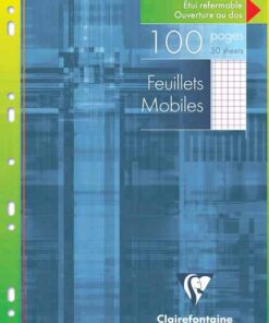 FEUILLE MOBILE A4 100P Q5 CLAIREFONTAINE