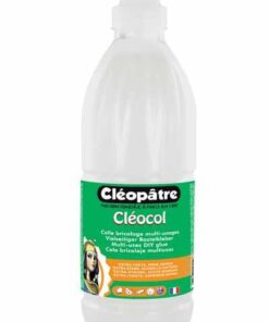COLLE VINYL PVA 1L CLEOCOL CLEOPATRE BRICOLAGE MULTI SUPPORT