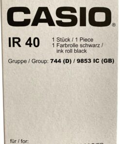 CASIO IR40 BLACK NOIRGROUP 744 POUR HR-8/HR-150/HR-100/110CR 120CR/130CR/150CR/160CR/TK-500