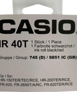CASIO IR40T BLACK/RED GR 745 POUR HR-150/HR-200/FR-520/ FR-2650/FR-620/8930/8931