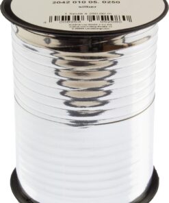 RUBAN CADEAU 250 METRES ARGENT GOLDIDECOR BOLDUC