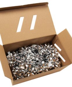 FLEUR - ROSACE - ARGENT METALLIQUE 60MM NOEUD CADEAU
