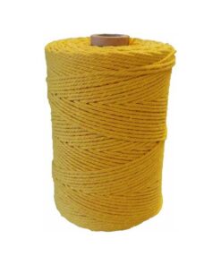 CORDE COTON 200GR 140M JAUNE