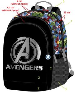 AVENGERS SAC A DOS 28.1L 3 COMPARTIMENTS