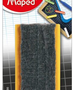 FROTTEUR ARDOISE MAPED BROSSE EN BOIS + FEUTRE ARDOISES ET TABLEAUX BLANCS