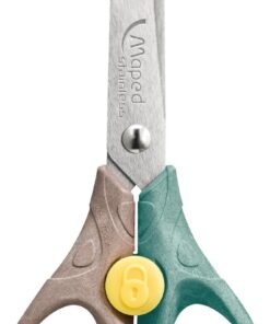 CISEAUX SECURITY MAPED 13CM SMILING PLANET - BOIS FSC