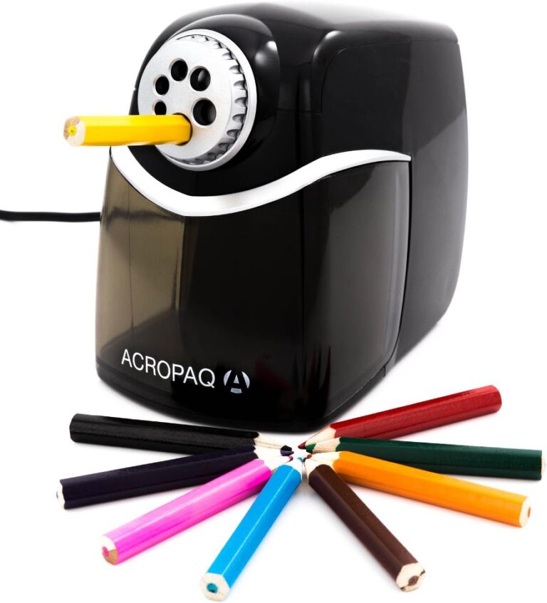 TAILLE CRAYONS ELECTRIQUE 220V ACROPAQ – DIAM 6 A 11MM 6 TALLES DE CRAYONS