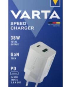 CHARGEUR VARTA SPEED 38W - USB A / 1X USB C