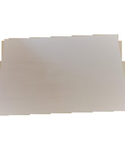 SOUS-MAIN BRONYL BLANC 800 MICRONS - TRANSPARENT 32X45 CM