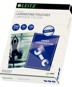 LEITZ 100 ETUIS A4 250 MICRONS ETUIS A PLASTIFIER