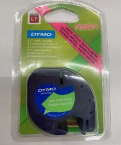DYMO 2 RUBANS NEON VERT