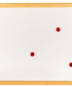 TABLEAU BLANC 60X80CM ULMANN MAGNETIQUE - ACIER LAQUE