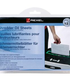 REXEL FEUILLE LUBRIFIANTE POUR DESTRUCTEUR (12)