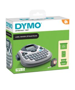 DYMO LETRATAG LT-100T ETIQUETEUSE PORTABLE LT100T AVEC 4 PILES AA NON FOURNIES