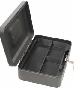 COFFRE PAVO 20CM MONNAYEUR 3 CASES : 1XBILLETS 2XMONNAIES FERMETURE CLEF