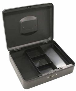 COFFRE PAVO 30CM CODE MONNAYEU 5 CASES : 2XBILLETS 3XMONNAIES FERMETURE / CODE