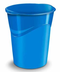 CORBEILLE 14L CEP BLEU