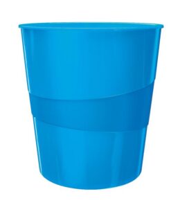 CORBEILLE LEITZ WOW BLEU 15L 305 X 290 X 334MM