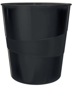 CORBEILLE LEITZ WOW NOIR 15L 305 X 290 X 334MM